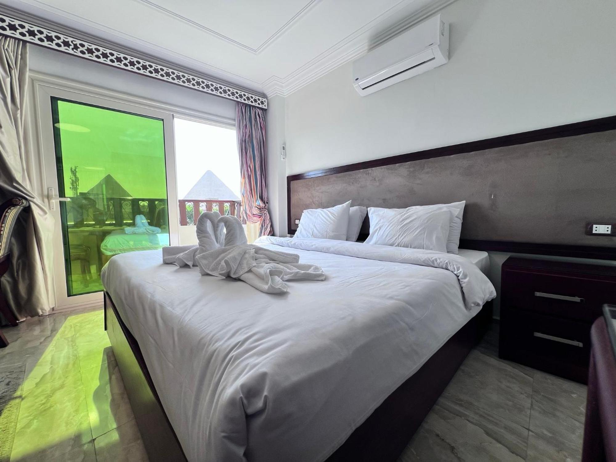 El Aida Pyramids View Hotel Kafrat al Jabal Ngoại thất bức ảnh