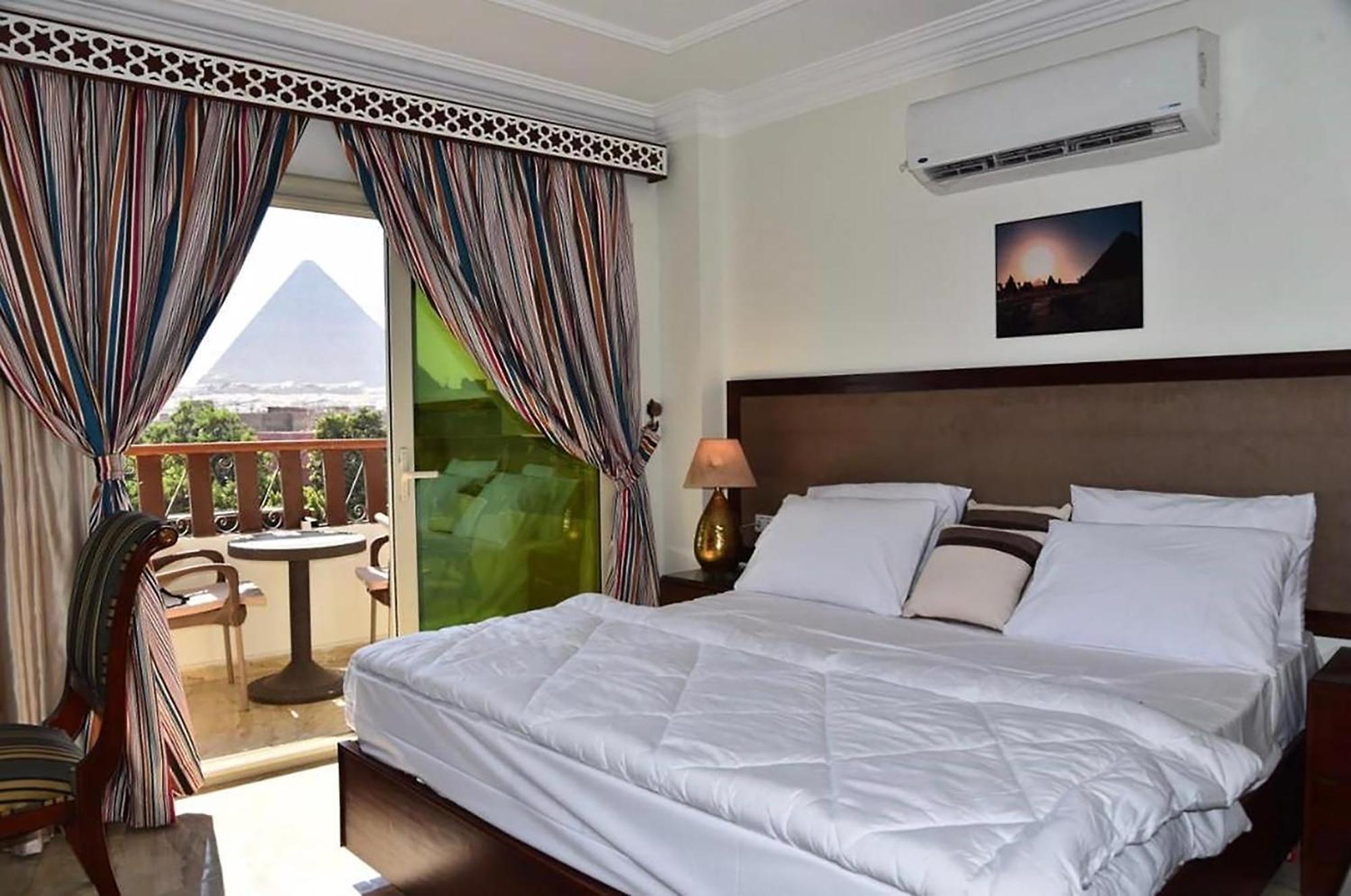 El Aida Pyramids View Hotel Kafrat al Jabal Ngoại thất bức ảnh