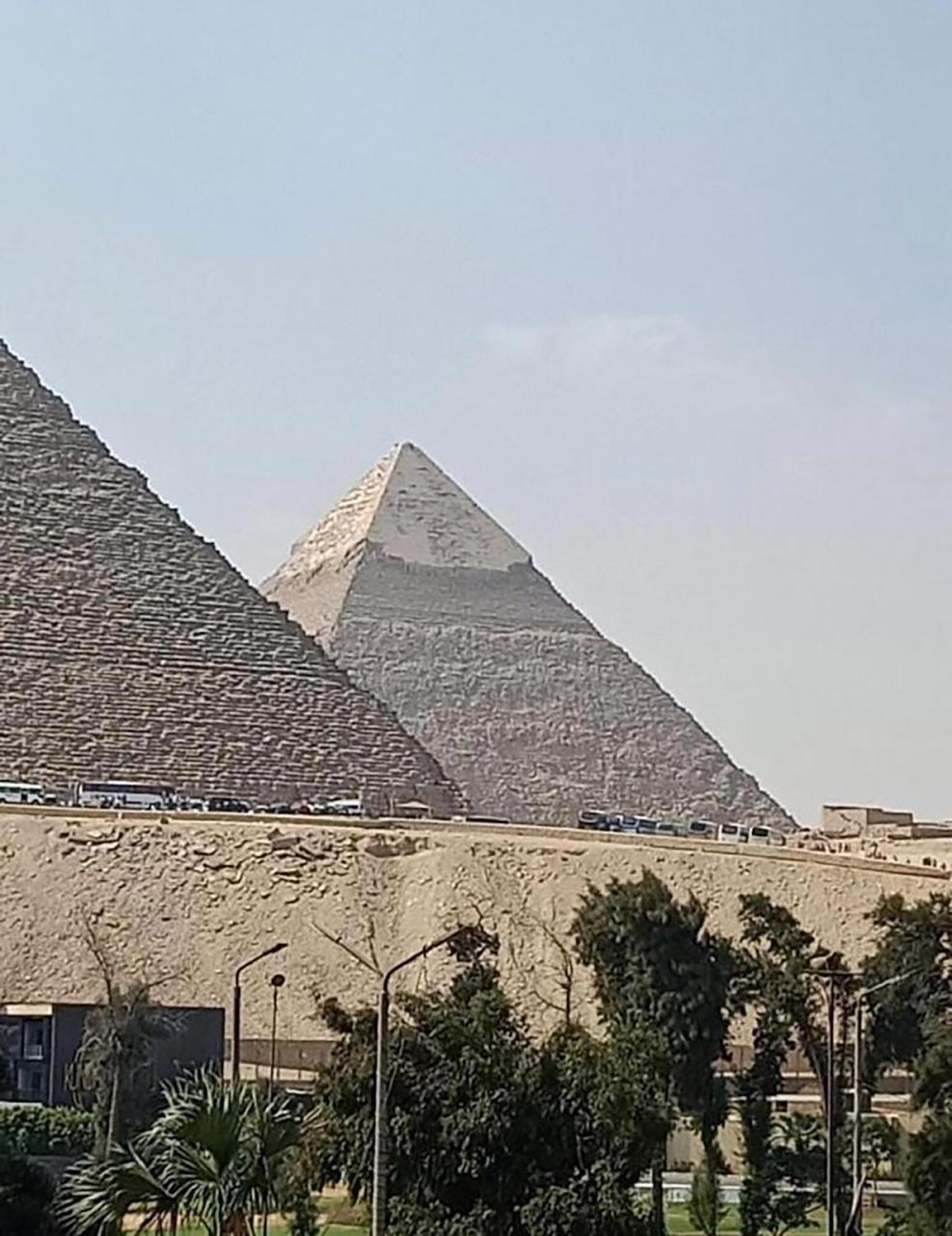 El Aida Pyramids View Hotel Kafrat al Jabal Ngoại thất bức ảnh
