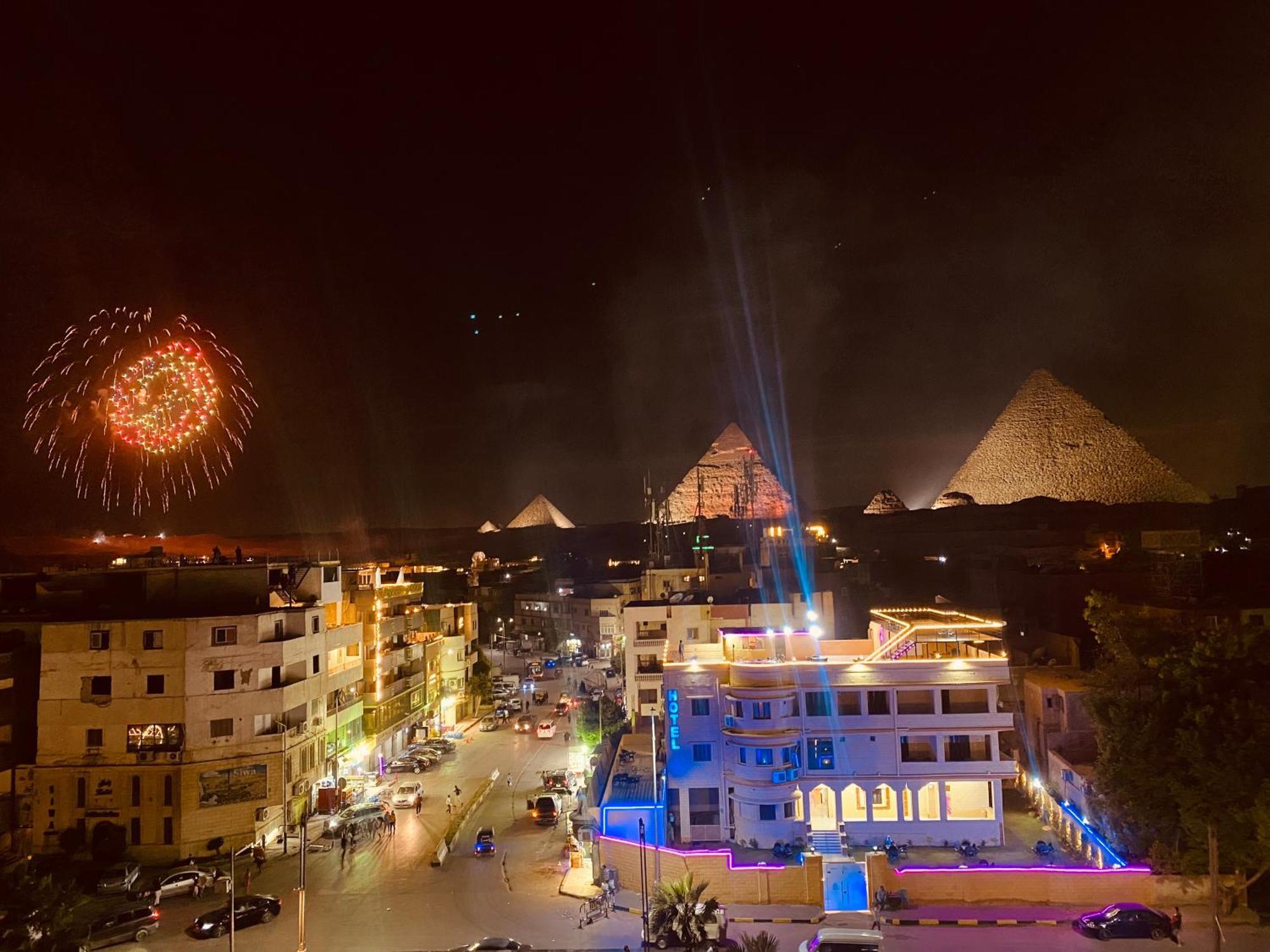 El Aida Pyramids View Hotel Kafrat al Jabal Ngoại thất bức ảnh