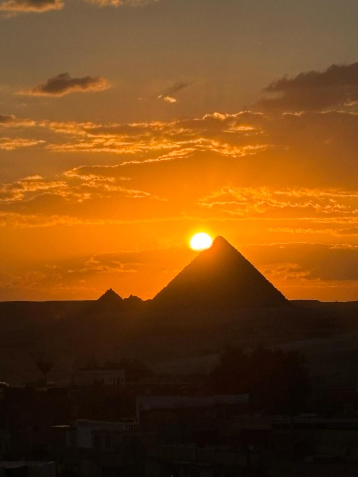 El Aida Pyramids View Hotel Kafrat al Jabal Ngoại thất bức ảnh